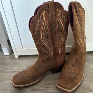 Brown Western Ariat Primetime Cowgirl Boots